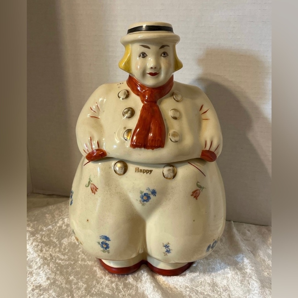 Shawnee Pottery “ Happy” ceramic cookie jar. - Picture 2 of 7